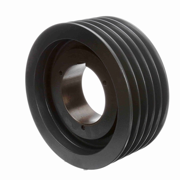 5 Groove Cast Iron Bushed Bore Multiple Sheave, 5B5V94